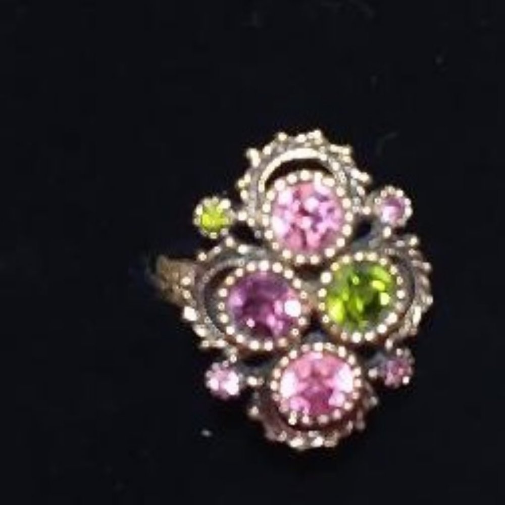 Australian Lights Vintage Sarah Coventry Ring, Adjustable
